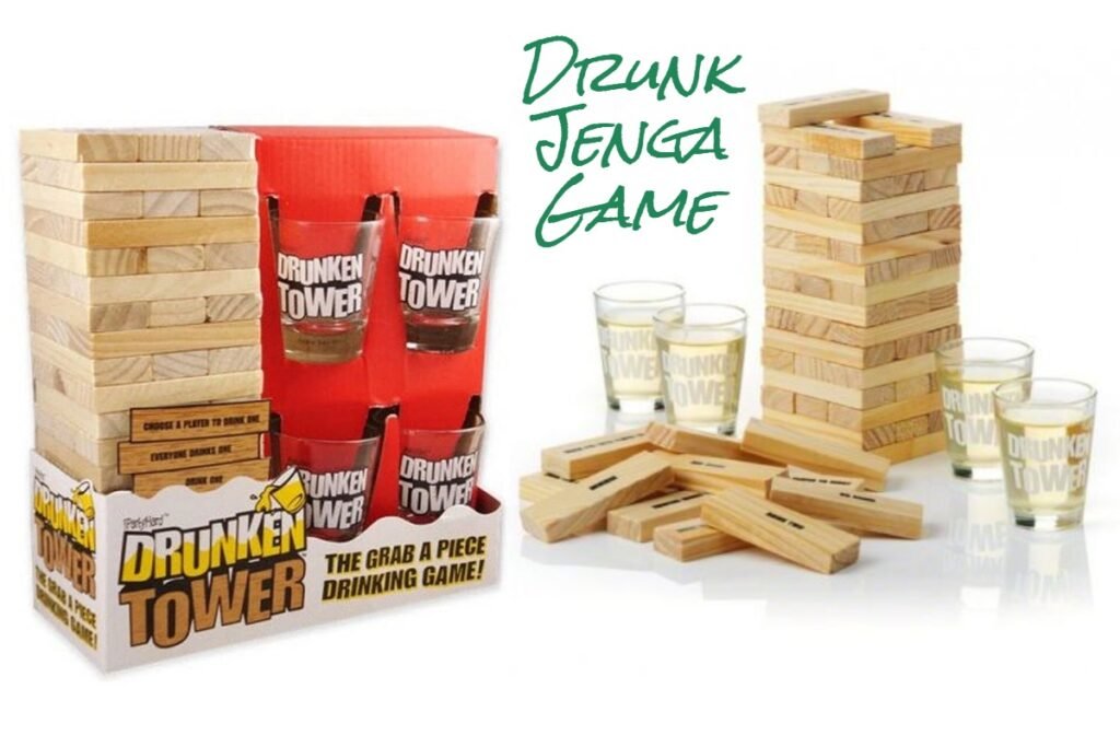 drunk jenga game