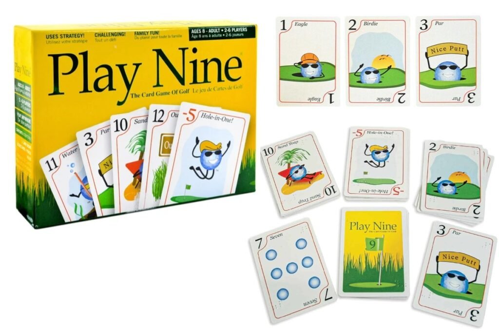 Play Nine golf card game