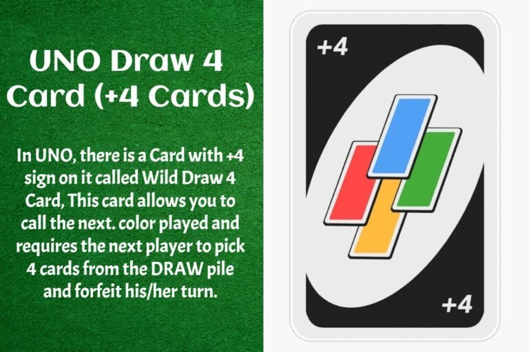 The UNO Draw 4 Card Meaning And Rules - Learning Board Games