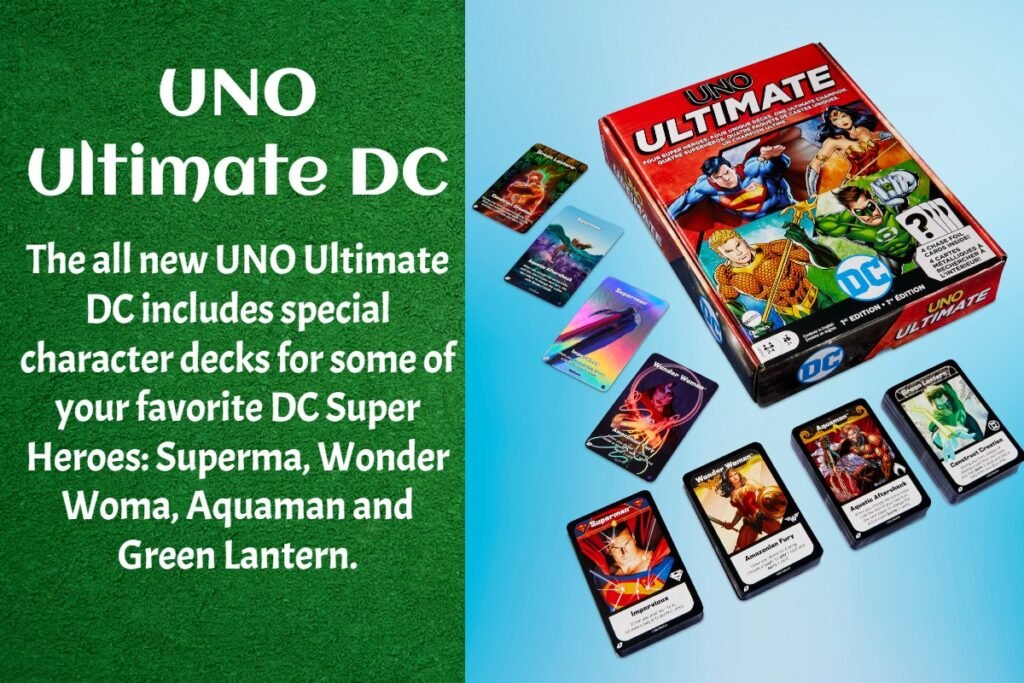 UNO Ultimate DC Rules And Cards