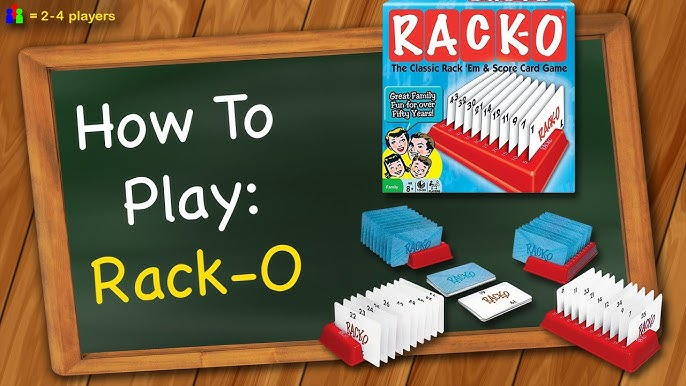The Rack-O Retro Rules And Cards