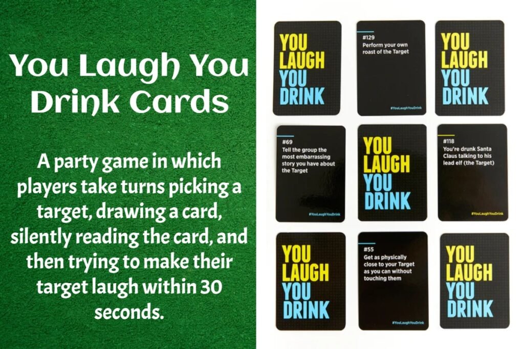 You Laugh You Drink Cards