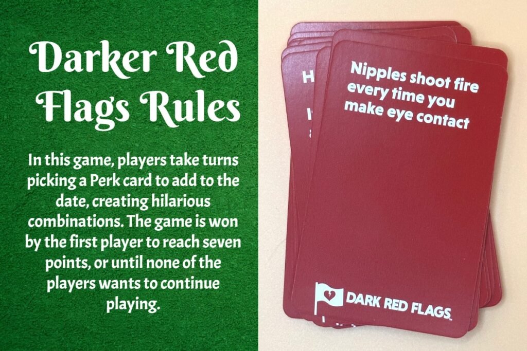 How to Play Darker Red Flags Card Game