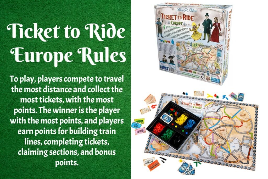 Ticket to Ride Europe Rules