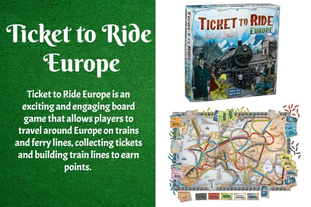 Ticket to Ride Europe Rules and Instructions