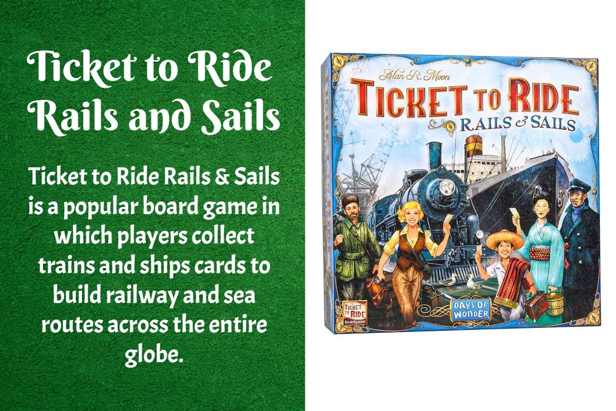 How to play the ticket to ride rails and sails learning board games