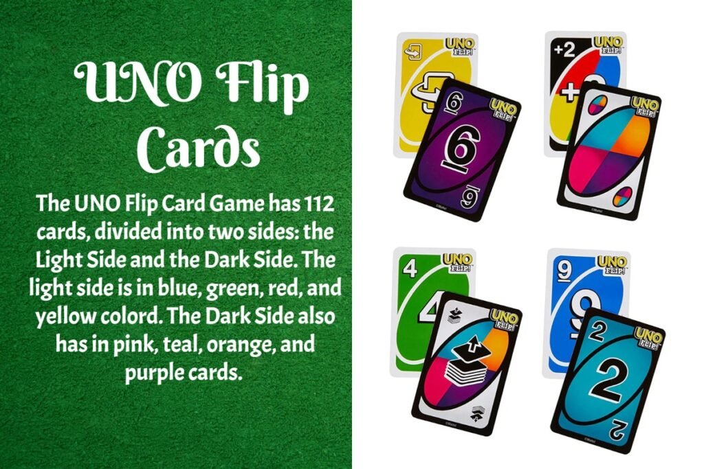 To play UNO Flip, gather your friends and family for an exciting game night filled with twists and surprises. The goal for playing UNO Flip is to be the first player to score 500 points by getting rid of all the cards in your hand.