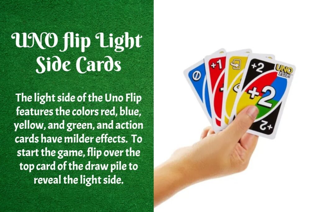 Uno flip Light Side Cards Meaning