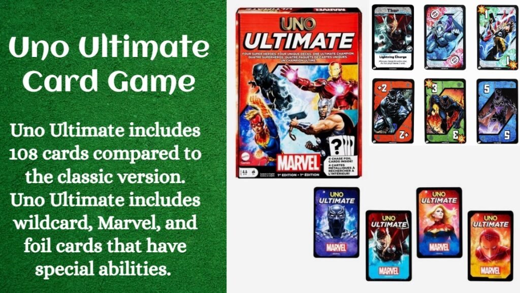 The UNO Ultimate Rules and Cards 2 Uno Ultimate Card Game