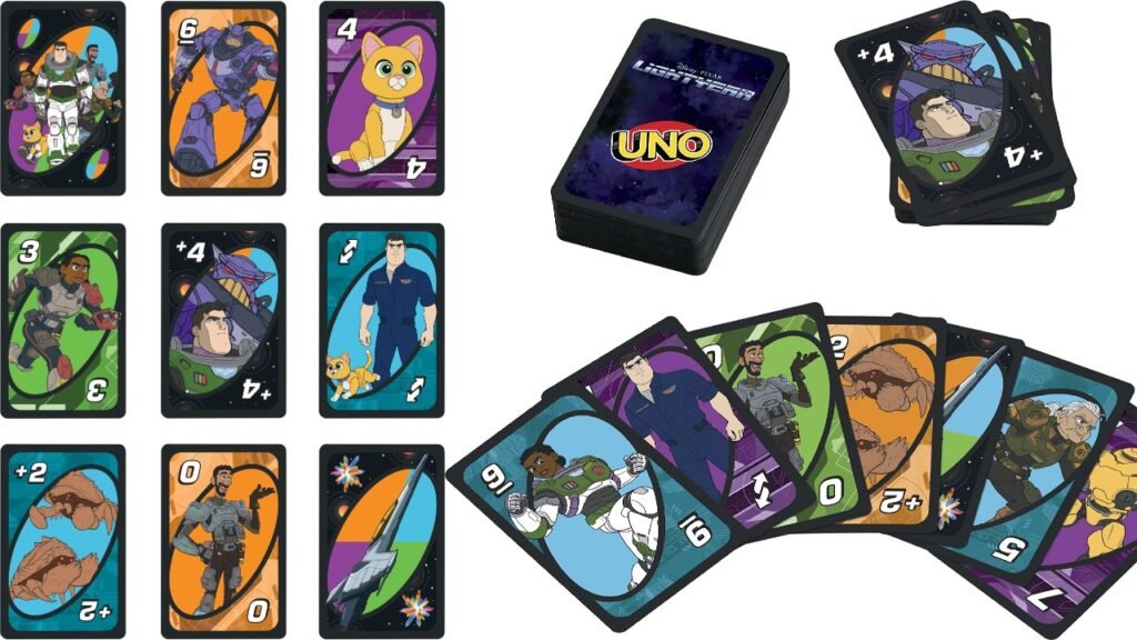 The UNO Lightyear Rules and Cards 2 Uno Lightyear Cards