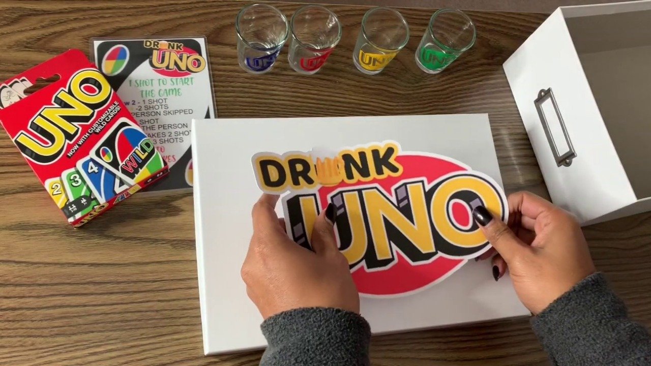 The Drunk UNO Rules And Cards ( Drinking Game With UNO Cards)