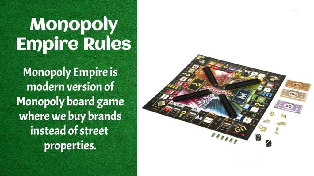 The Monopoly Empire Rules and Instructions 2 Monopoly Empire Rules