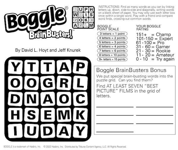 The Boggle Rules And Letters 3 The Boggle Rules And Letters