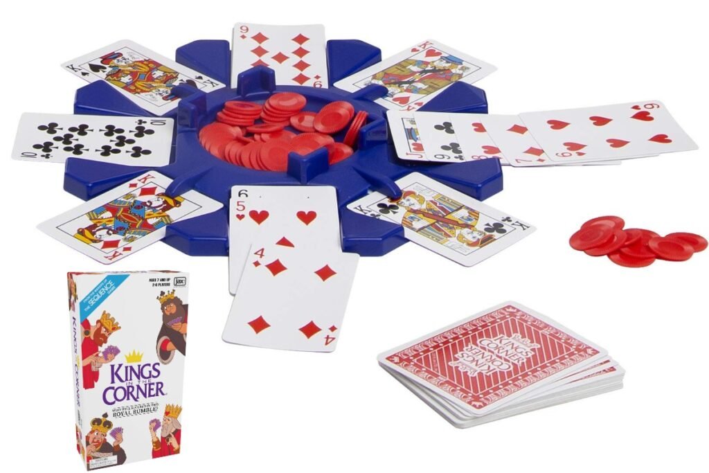 The Directions And Rules For Card Game Kings Corner 2 Directions For Card Game Kings Corner