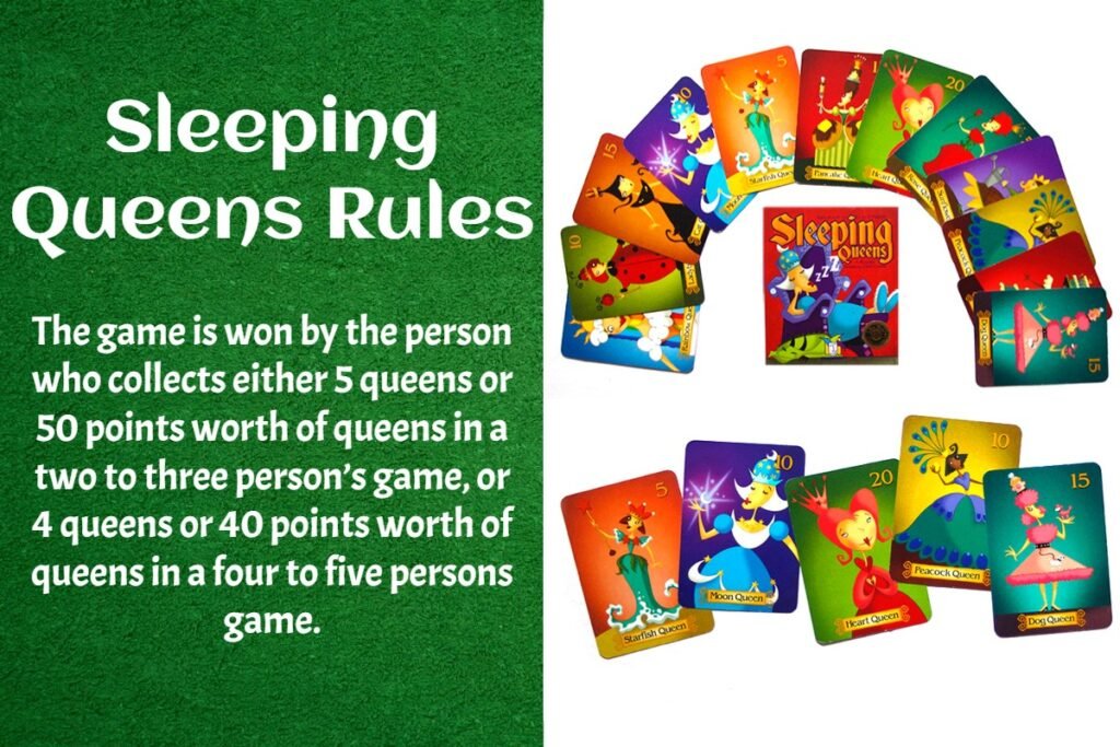 Sleeping Queens Rules And Cards 9 Sleeping Queens Rules