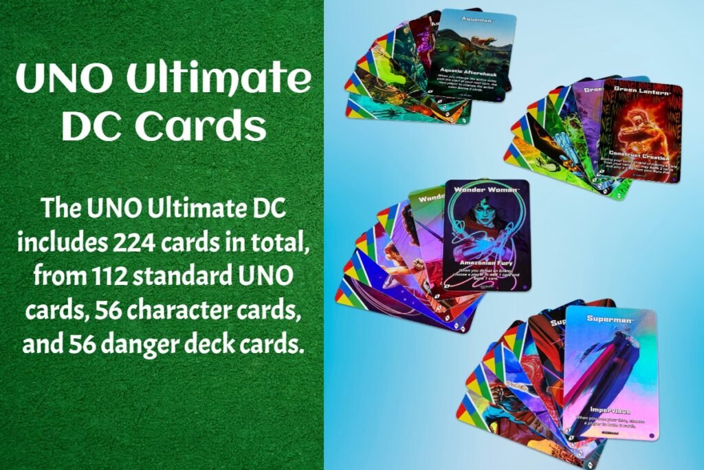 UNO Ultimate DC Rules And Cards 2 UNO Ultimate DC Cards