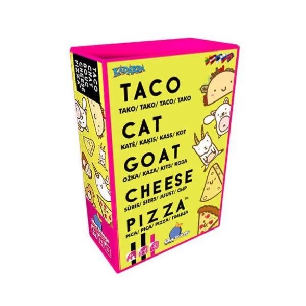 Taco Cat Goat Cheese Pizza Rules and Cards 3 Taco Cat Goat Cheese Pizza Rules and Cards