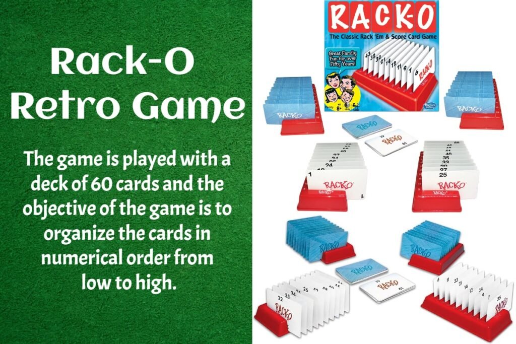 The Rack-O Retro Rules And Cards 1 Rack-O Retro