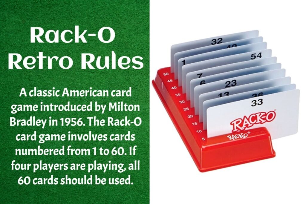 The Rack-O Retro Rules And Cards 2 Rack-O Retro Rules