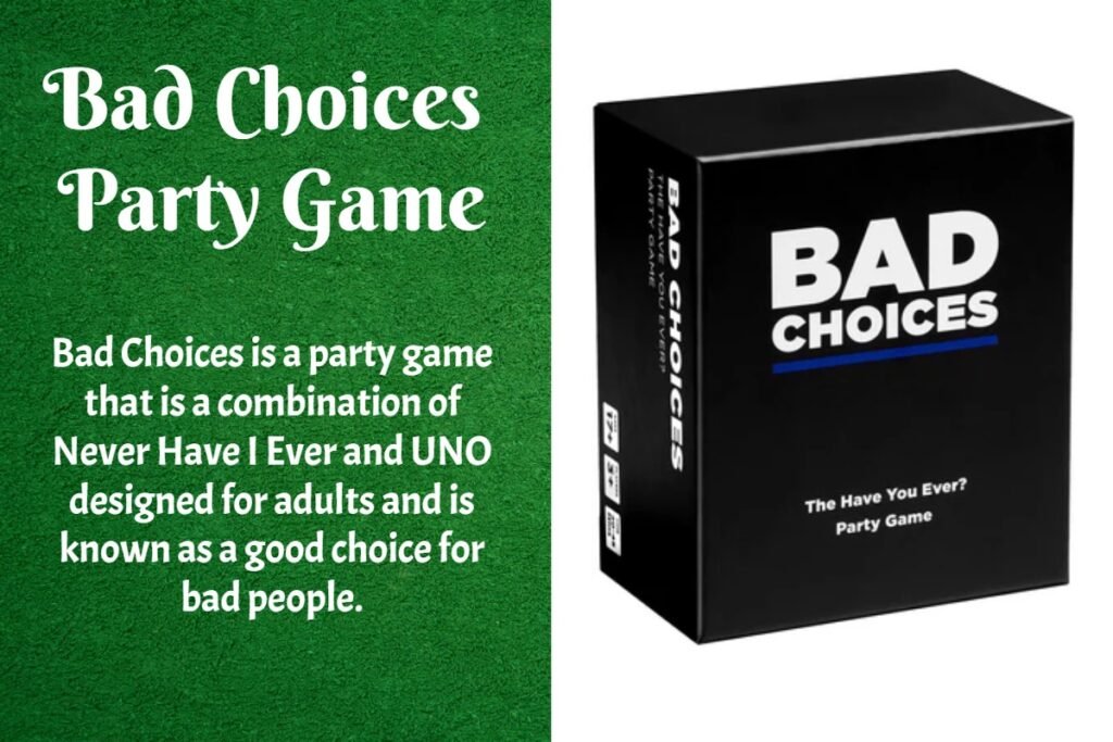 Bad Choices Game Rules and Cards 3 Bad Choices Game