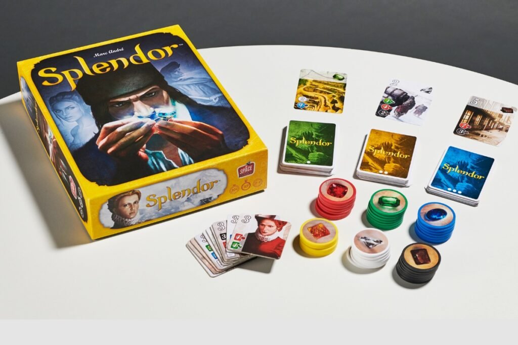 The Rules for Splendor Board Game (Splendor Rules, How to Play) 3 How to Play Splendor Board Game?