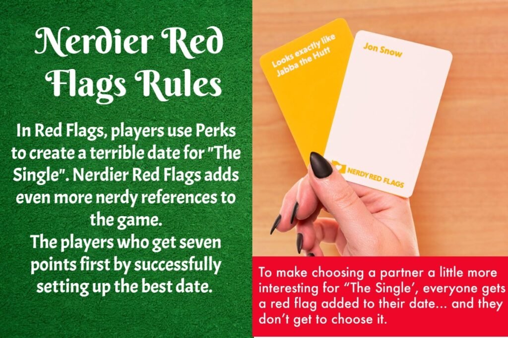Nerdy/Nerdier Red Flags Rules and Cards 2 Nerdier Red Flags Rules