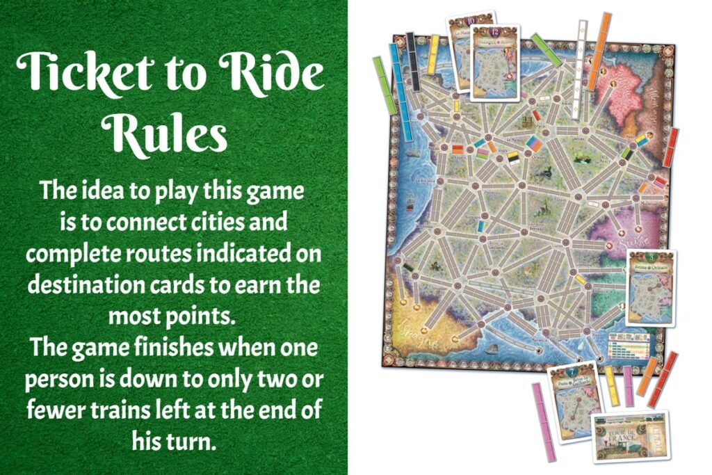 Ticket to Ride Rules and Cards 2 Ticket to Ride
Rules
