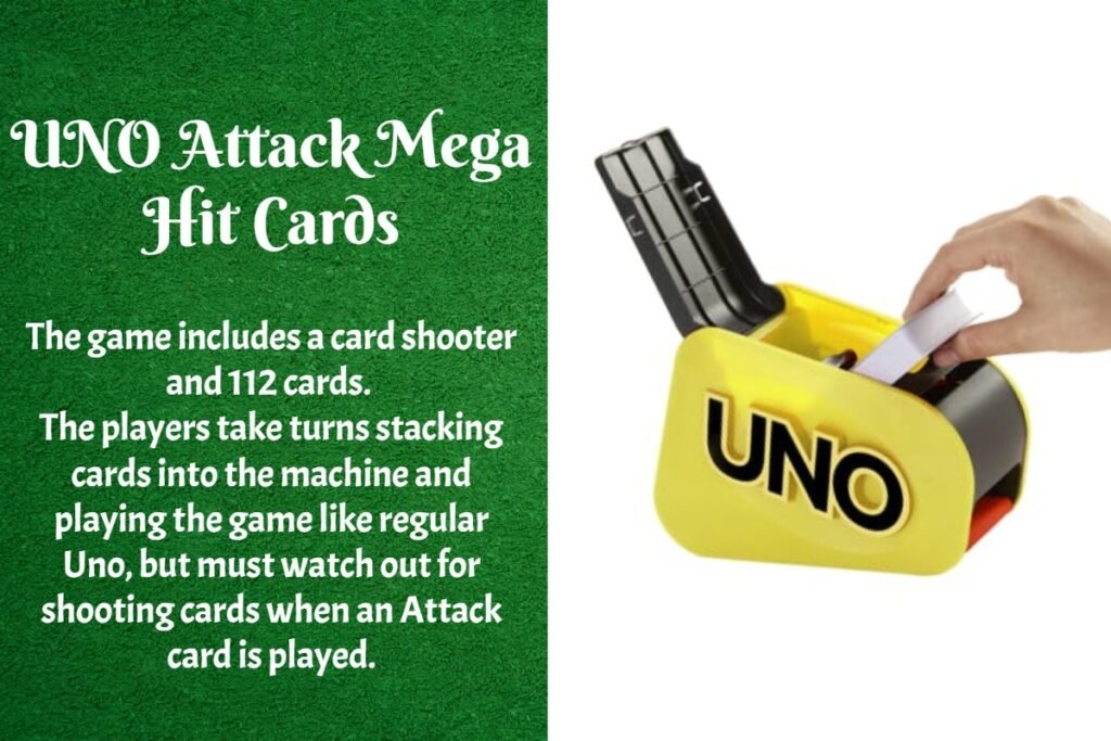 The UNO Attack Mega Hit Rules and Cards 3 UNO Attack Mega Hit Cards